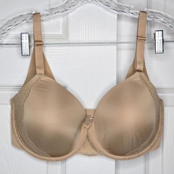 Soma Vanishing 360 Perfect Coverage Lace Trim Bra 34DDD - Picture 1 of 4